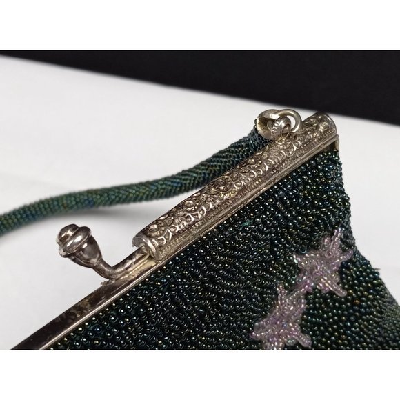 Vintage Beaded Hand Purse - Picture 6 of 13